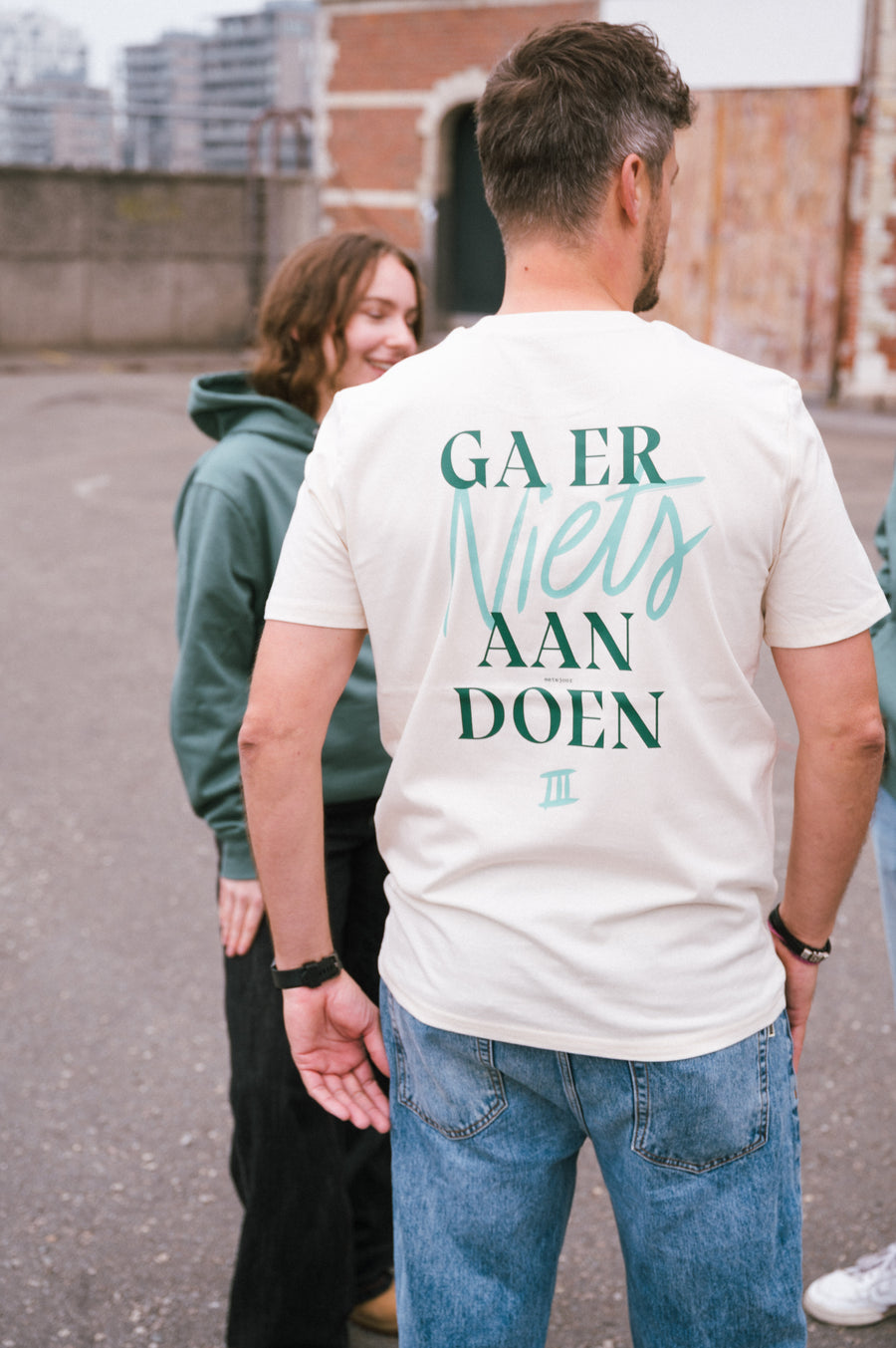 Metejoor - Ga er niets aan doen unisex T-shirt