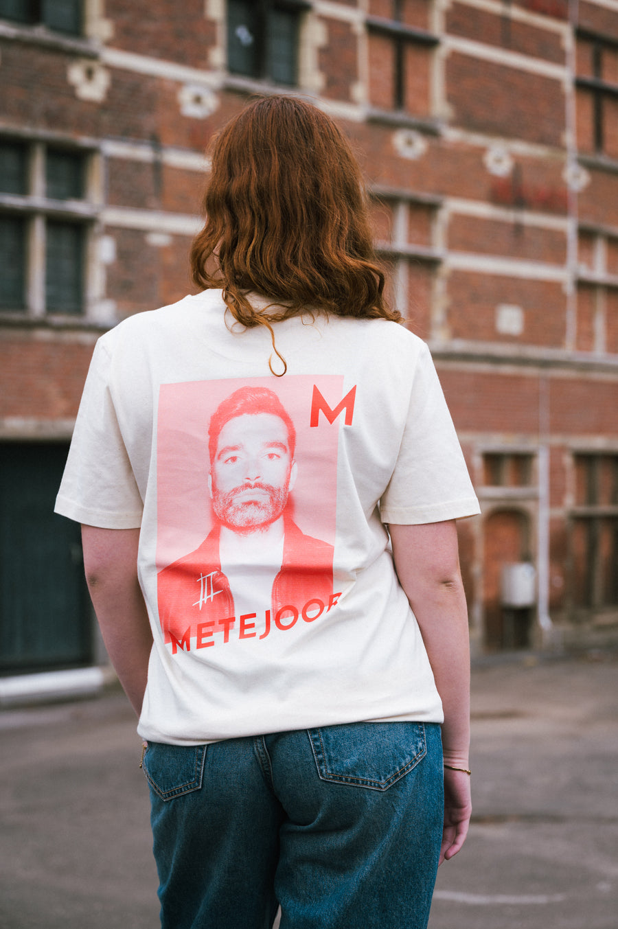 Metejoor - backprint unisex T-shirt