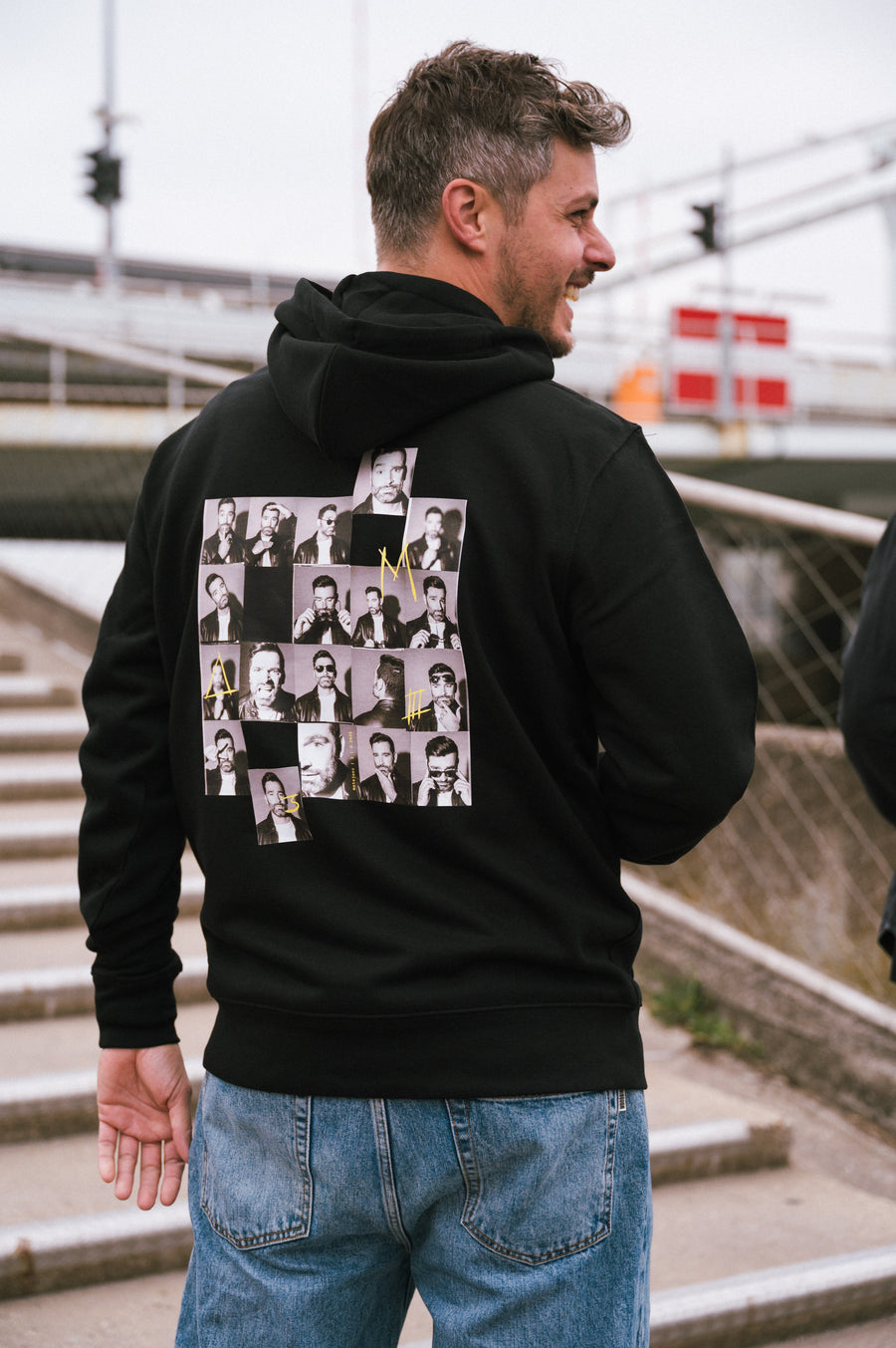 Metejoor unisex hoodie – portret - Joh Clothing