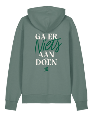 Metejoor unisex hoodie – Ga er niets aan doen