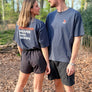 Oversized t-shirt met rugopdruk - Joh Clothing