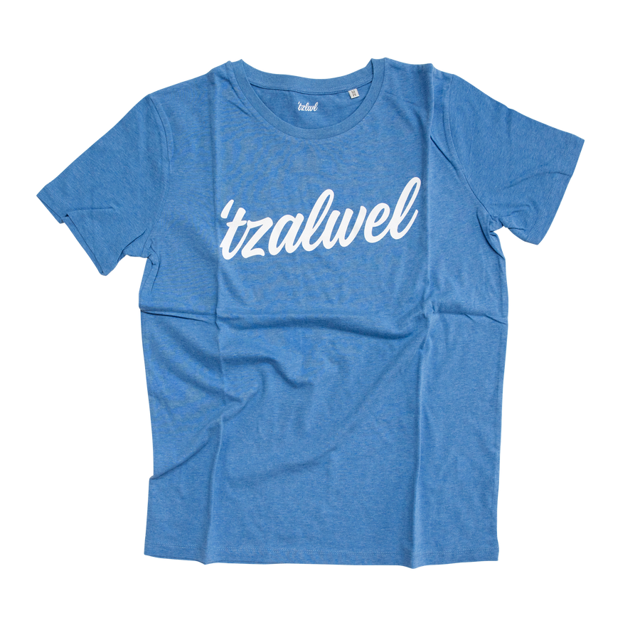 Tzalwel Logo T-shirt Blauw - Joh Clothing