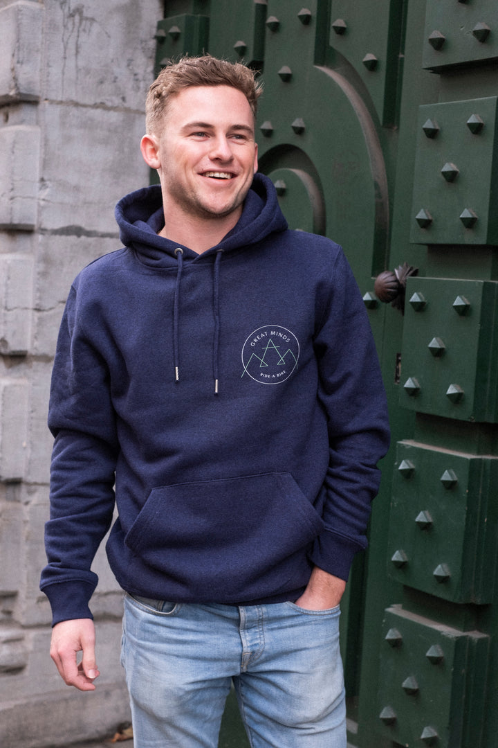 Great minds, ride a bike hoodie - Joh Clothing