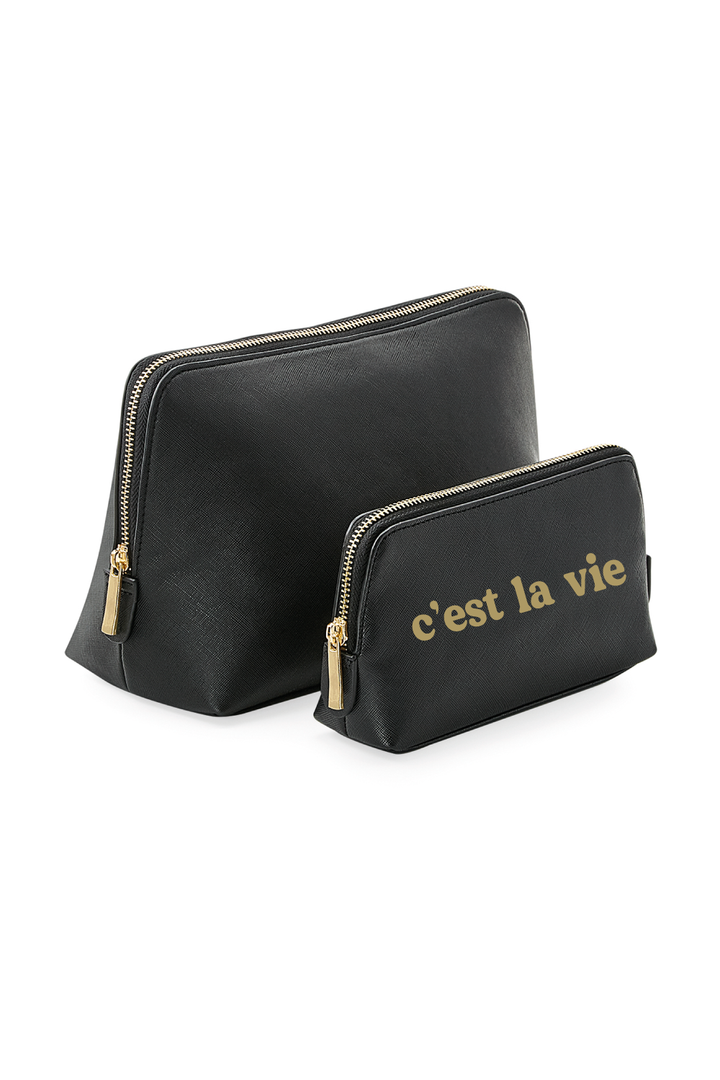 C'est la vie make-up tasje - Joh Clothing