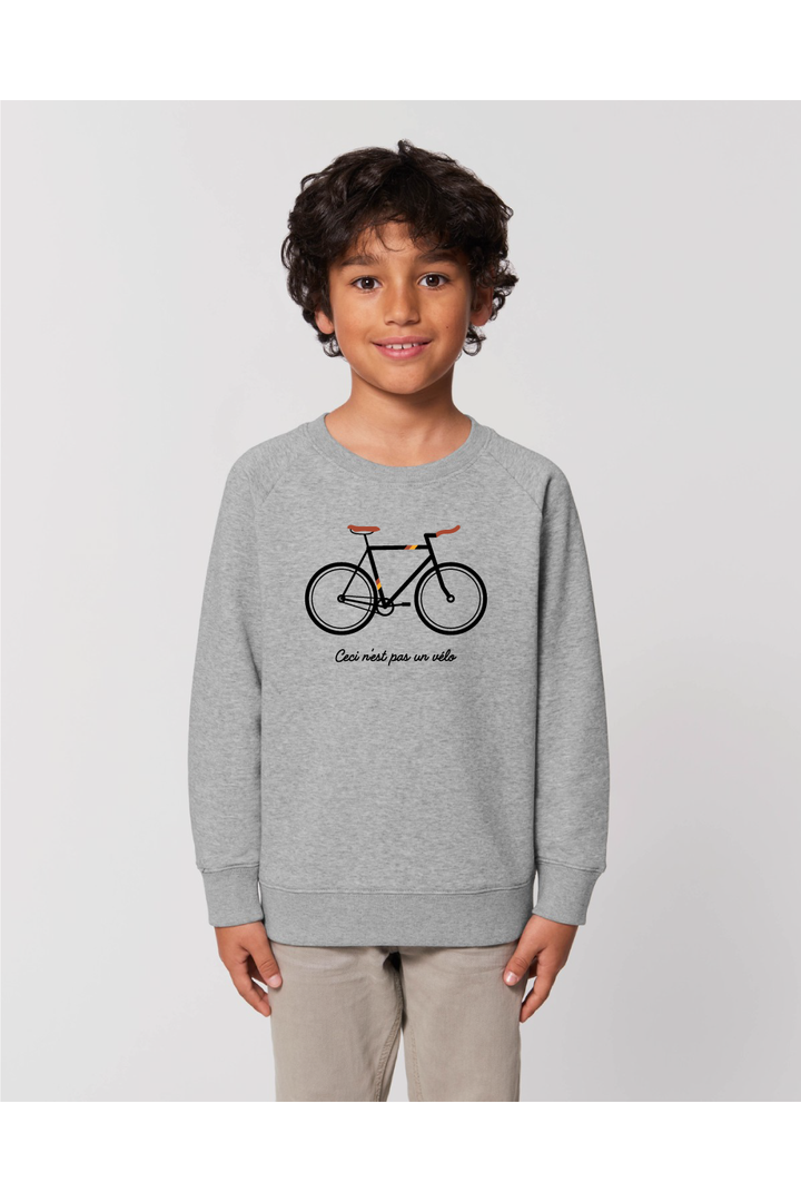 Ceci n'est pas un vélo kids sweater - Joh Clothing